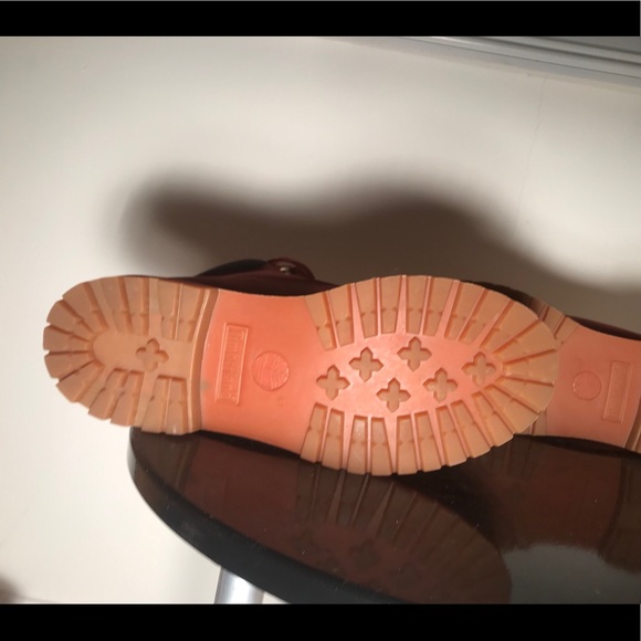 Red Timberland Boots Flower Embroidery Ltd. ed. - Picture 6 of 7